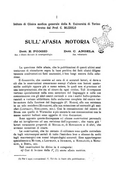 La clinica medica italiana