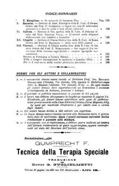 La clinica medica italiana