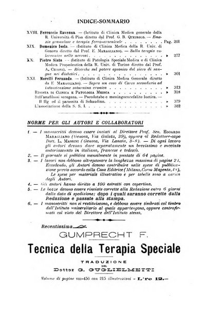 La clinica medica italiana