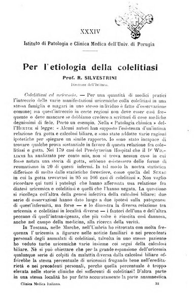 La clinica medica italiana