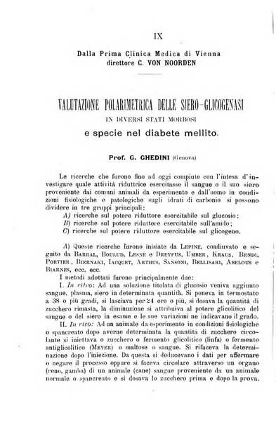 La clinica medica italiana