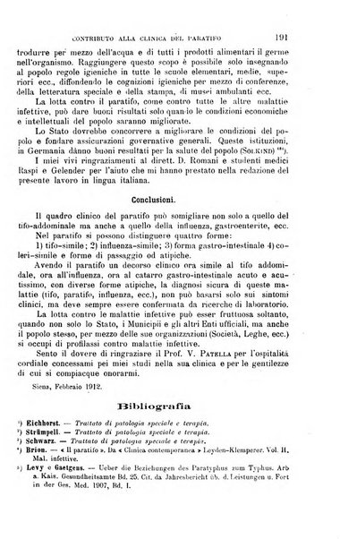 La clinica medica italiana