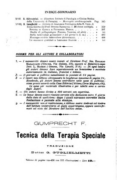 La clinica medica italiana