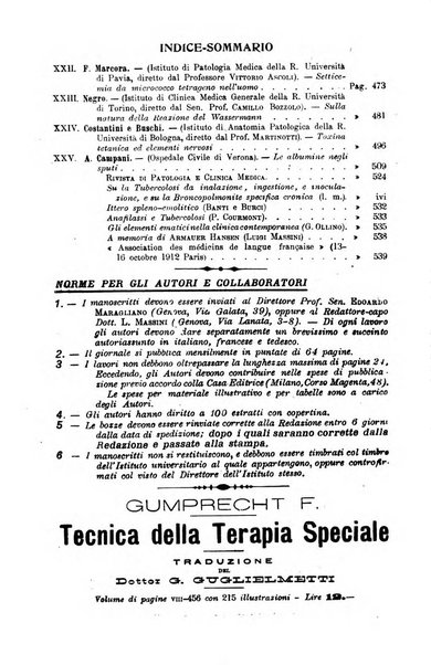 La clinica medica italiana