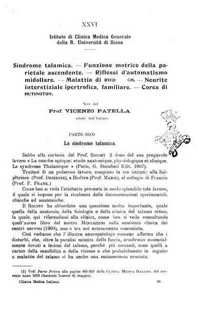 La clinica medica italiana