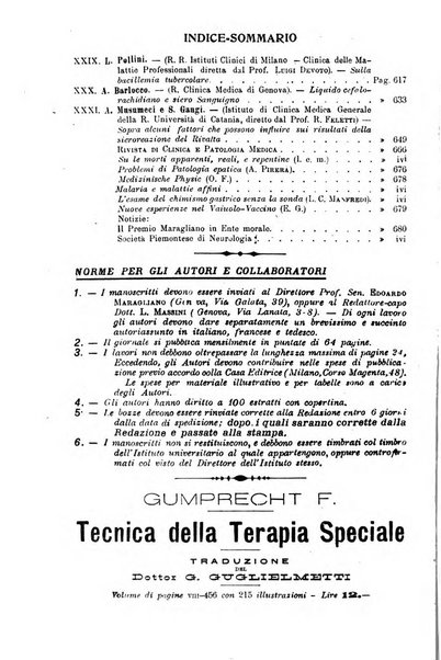 La clinica medica italiana