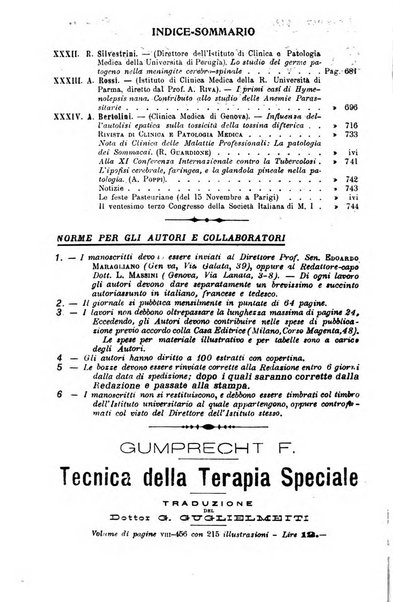 La clinica medica italiana