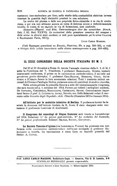 La clinica medica italiana