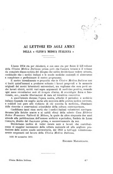 La clinica medica italiana