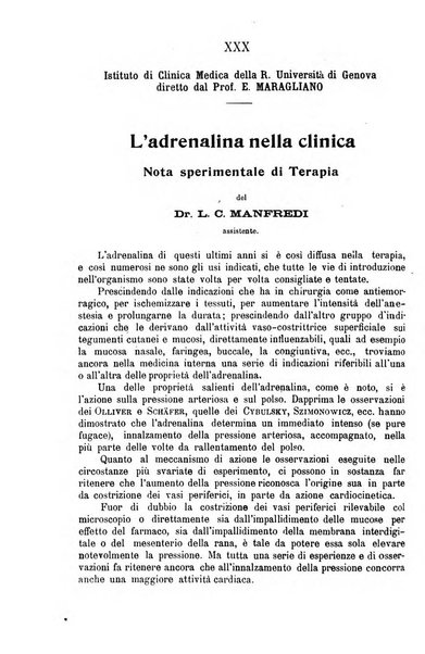 La clinica medica italiana