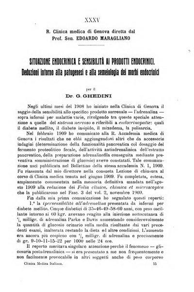 La clinica medica italiana