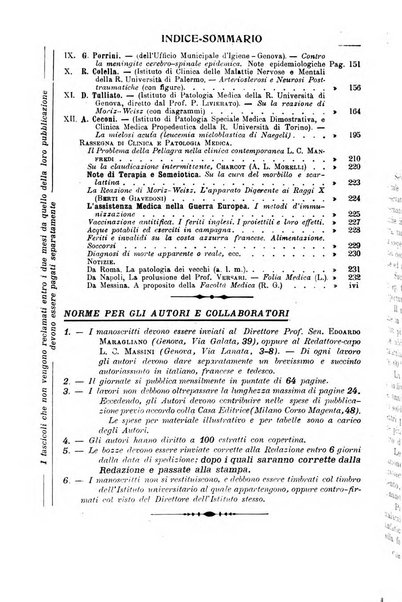 La clinica medica italiana