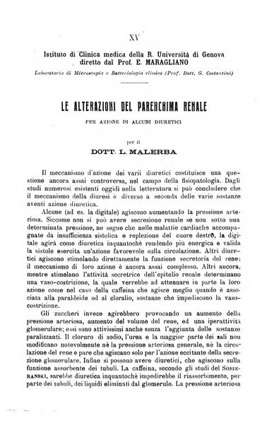 La clinica medica italiana