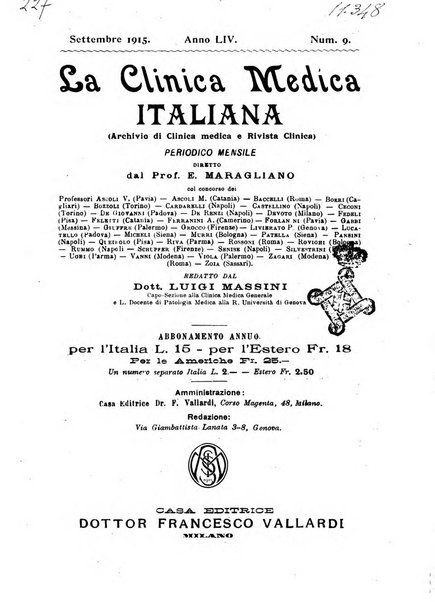 La clinica medica italiana