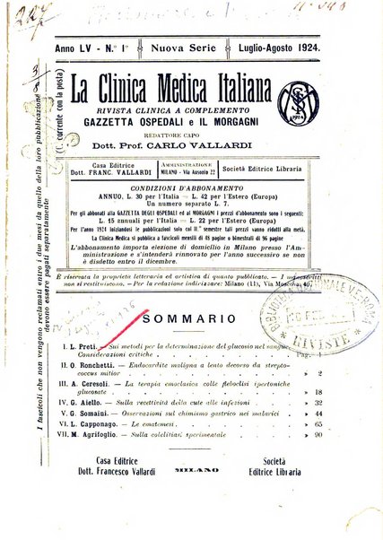 La clinica medica italiana