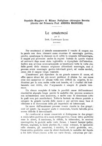 La clinica medica italiana