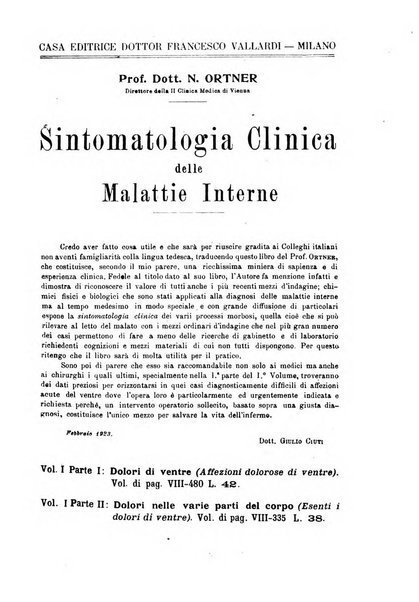 La clinica medica italiana