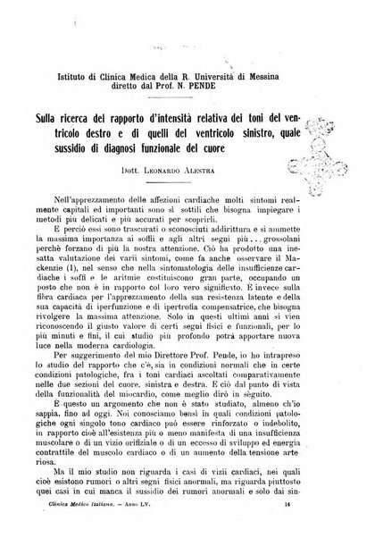 La clinica medica italiana