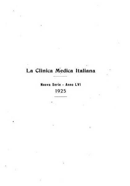 La clinica medica italiana