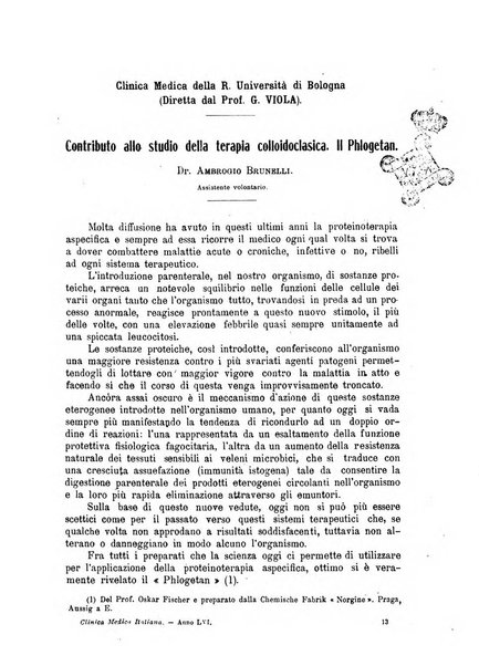 La clinica medica italiana