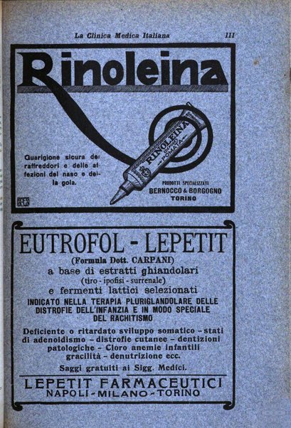 La clinica medica italiana