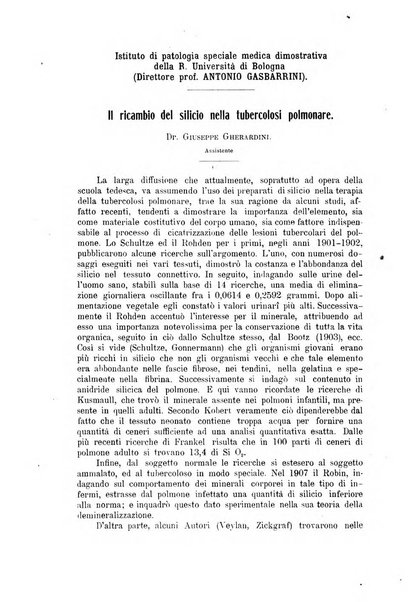 La clinica medica italiana