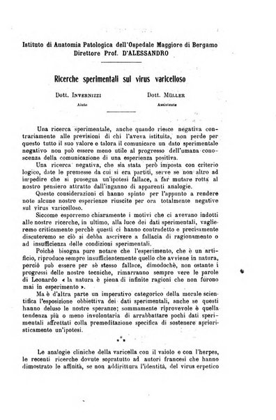 La clinica medica italiana