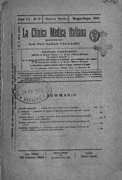 La clinica medica italiana