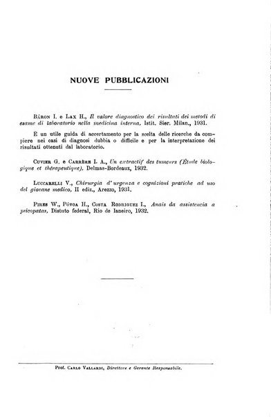 La clinica medica italiana