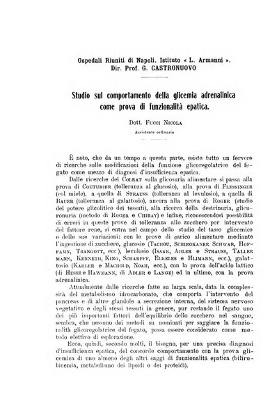 La clinica medica italiana