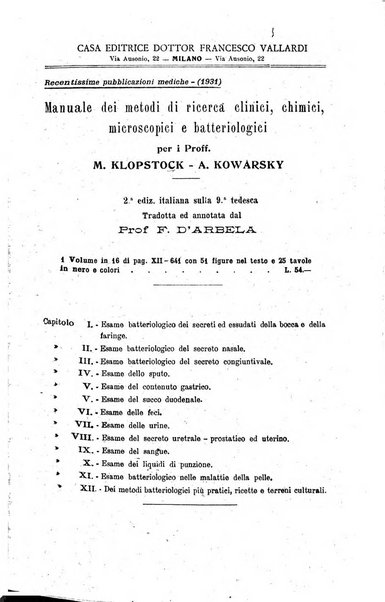 La clinica medica italiana