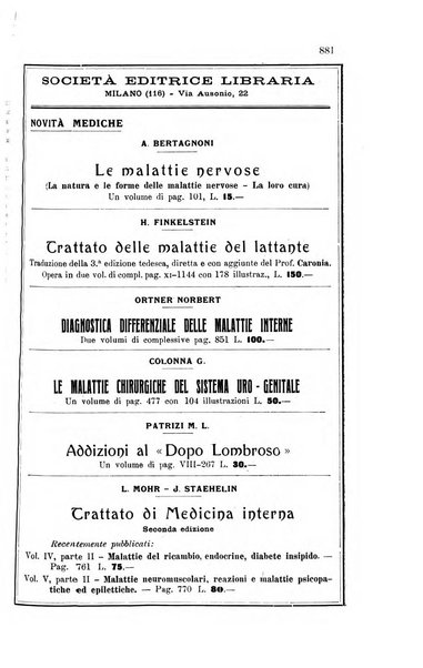 La clinica medica italiana