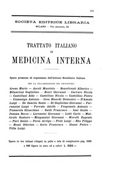 La clinica medica italiana