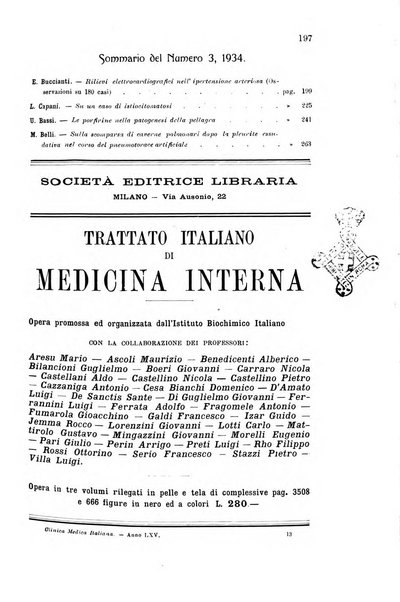 La clinica medica italiana