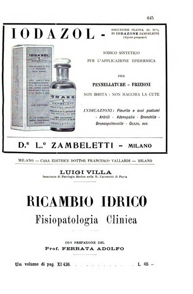 La clinica medica italiana