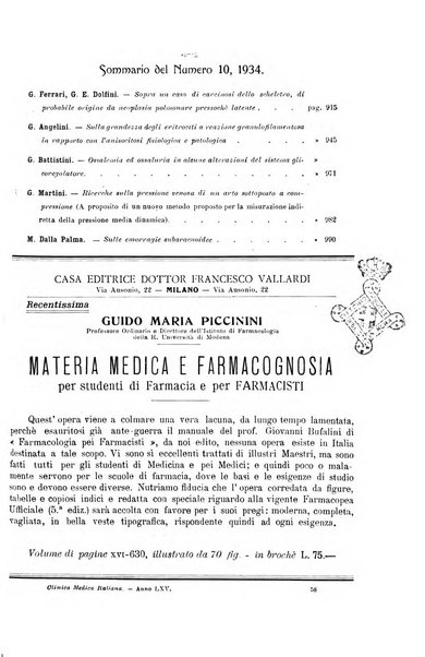 La clinica medica italiana