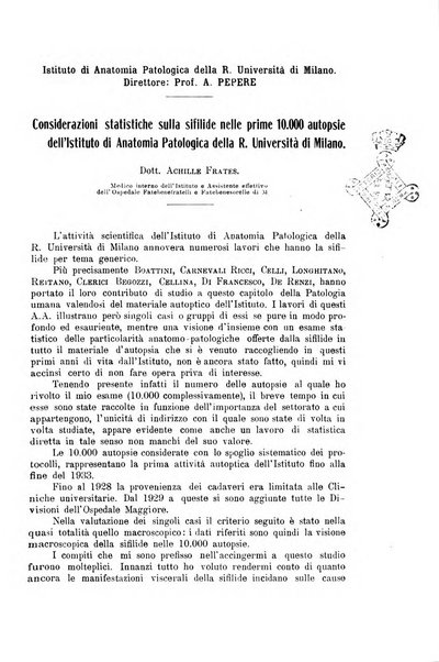 La clinica medica italiana