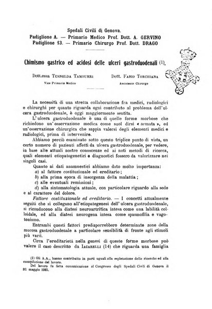 La clinica medica italiana