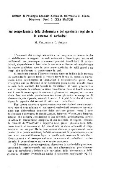 La clinica medica italiana