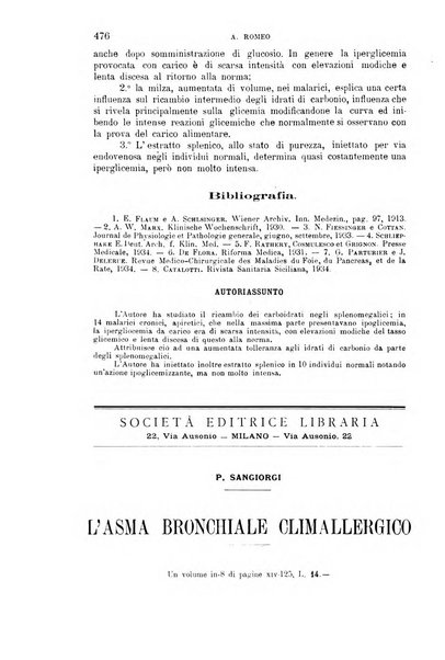 La clinica medica italiana