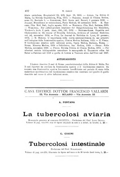 La clinica medica italiana