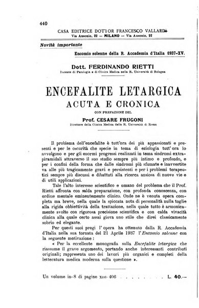 La clinica medica italiana