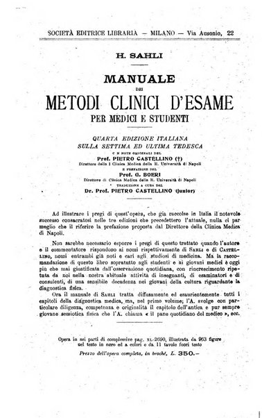 La clinica medica italiana