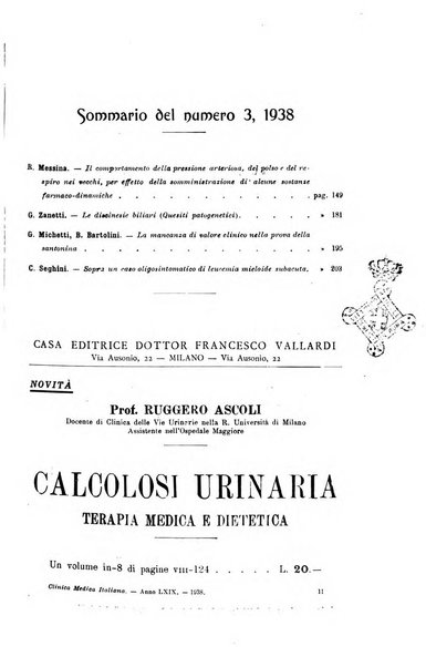 La clinica medica italiana