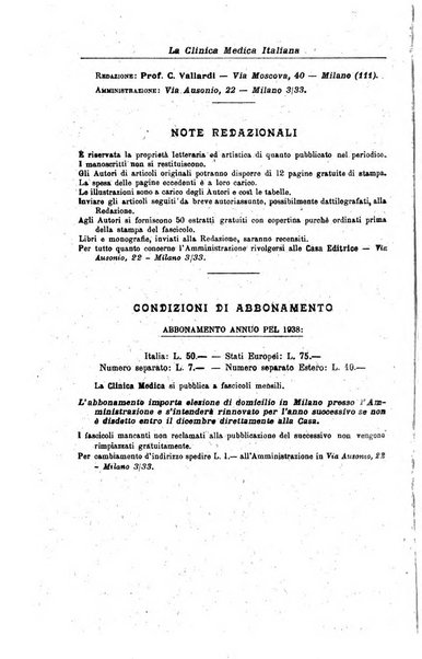 La clinica medica italiana