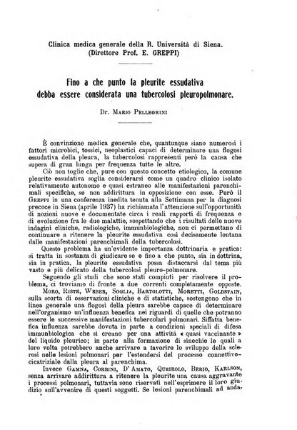 La clinica medica italiana