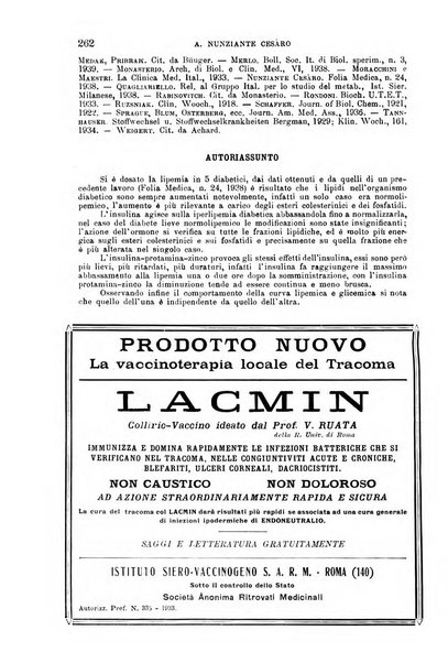 La clinica medica italiana