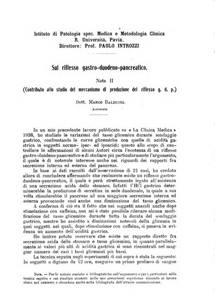 La clinica medica italiana