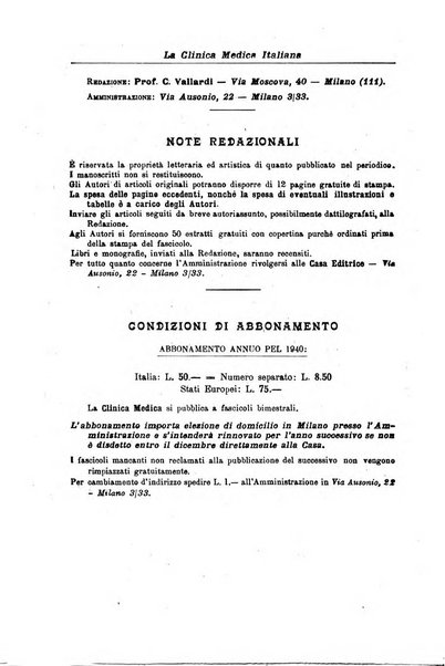 La clinica medica italiana