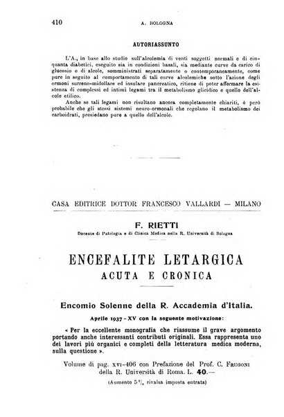 La clinica medica italiana